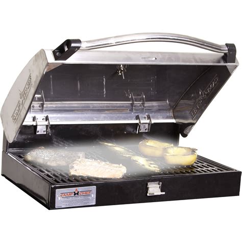 amp chef camp chef stainless steel barbecue grill box|camp chef bbq grill.